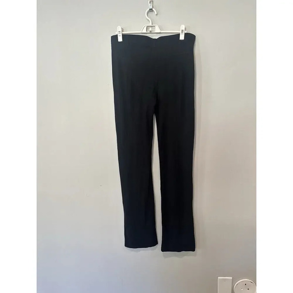 Betabrand Classic Dress Straight Yoga Pants Black Stretch Womens Large Petite - Picture 4 of 10